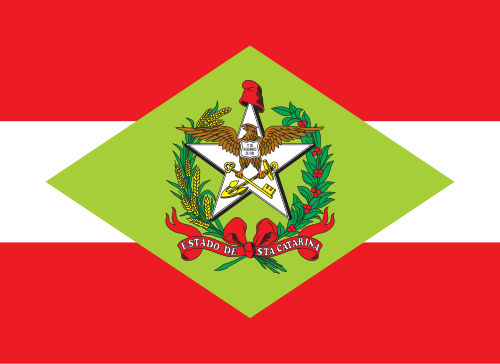 Bandeira do estado de Santa Catarina