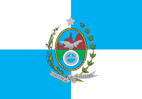Bandeira do estado de Rio de Janeiro