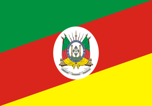 Bandeira do estado de Rio Grande do Sul